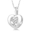 Rhythm of Love Diamond Pendant