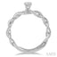 Round Shape Diamond Engagement Ring