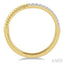 Rope Diamond Wedding Band
