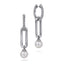 Bujukan Sterling Silver Pearl Drop Earrings