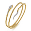 Bujukan Diamond Snake Wrap Bangle Bracelet