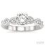 Round Shape Diamond Engagement Ring