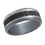 Men's Tantalum & Carbon Fiber Wedding Ring