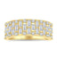 Wide Diamond Fashion Ring