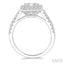 Halo Fusion Diamond Engagement Ring