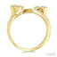 Pear Shape Fusion Diamond Fashion Ring
