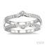 Baguette Diamond Insert Ring