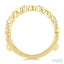 Twisted Diamond Insert Ring