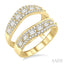 Baguette Diamond Insert Ring