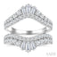 Baguette Diamond Insert Ring