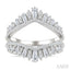 Baguette Diamond Insert Ring