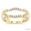 Baguette Diamond Insert Ring