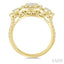 Cushion Shape Past Present & Future Halo Fusion Diamond Engagement Ring
