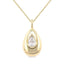 Bezel Diamond Solitaire Pendant