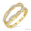 Twisted Diamond Insert Ring