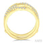 Twisted Diamond Insert Ring