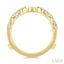 Twisted Diamond Insert Ring