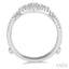 Chevron Diamond Insert Ring