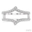 Chevron Diamond Insert Ring