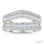 Baguette Diamond Insert Ring