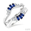 Gemstone & Diamond Insert Ring