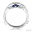 Gemstone & Diamond Insert Ring