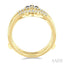 Gemstone & Diamond Insert Ring