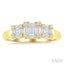 Princess Shape Past Present & Future Fusion Diamond Engagement Ring