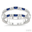 Gemstone & Diamond Insert Ring