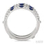 Gemstone & Diamond Insert Ring