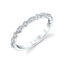 Shared Prong Diamond Wedding Ring