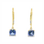 Tanzanite Lever Back Earrings