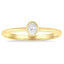 Petite Bezel Solitaire Ring