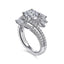 Round Diamond Halo Engagement Ring