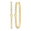 Diamond Hoop Earrings
