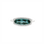 London Blue Topaz & Diamond Halo Fashion Ring