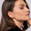 Diamond Huggie Hoop Earrings