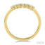 Curved Diamond Wedding Band