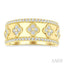 Clover Diamond Fashion Wide Band