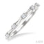 Stackable Diamond Fashion Bamboo Ring