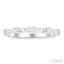 Stackable Diamond Fashion Bamboo Ring