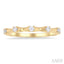 Stackable Diamond Fashion Bamboo Ring