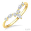 Chevron Diamond Wedding Band