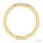 Chevron Diamond Wedding Band