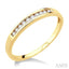 Channel Set Diamond Wedding Band
