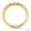 Channel Set Diamond Wedding Band