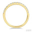 Curved Diamond Wedding Band