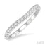 Curved Diamond Wedding Band