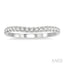 Curved Diamond Wedding Band