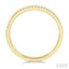 Curved Diamond Wedding Band